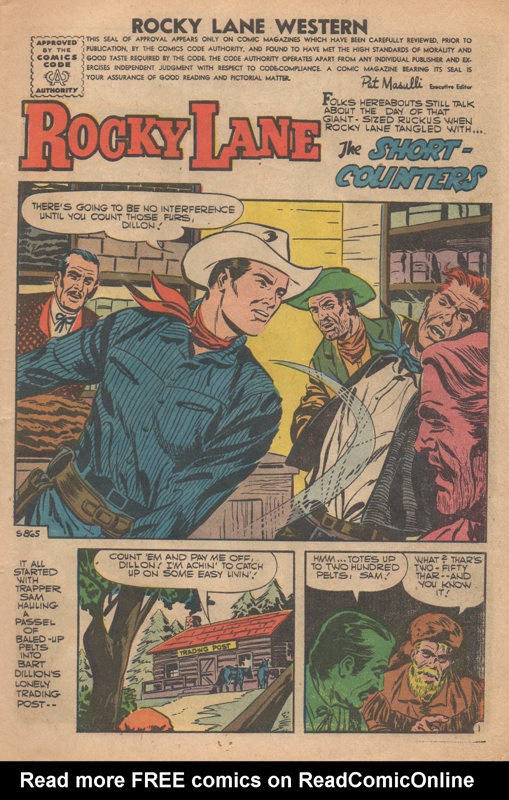 Rocky Lane Western (1954) issue 77 - Page 3
