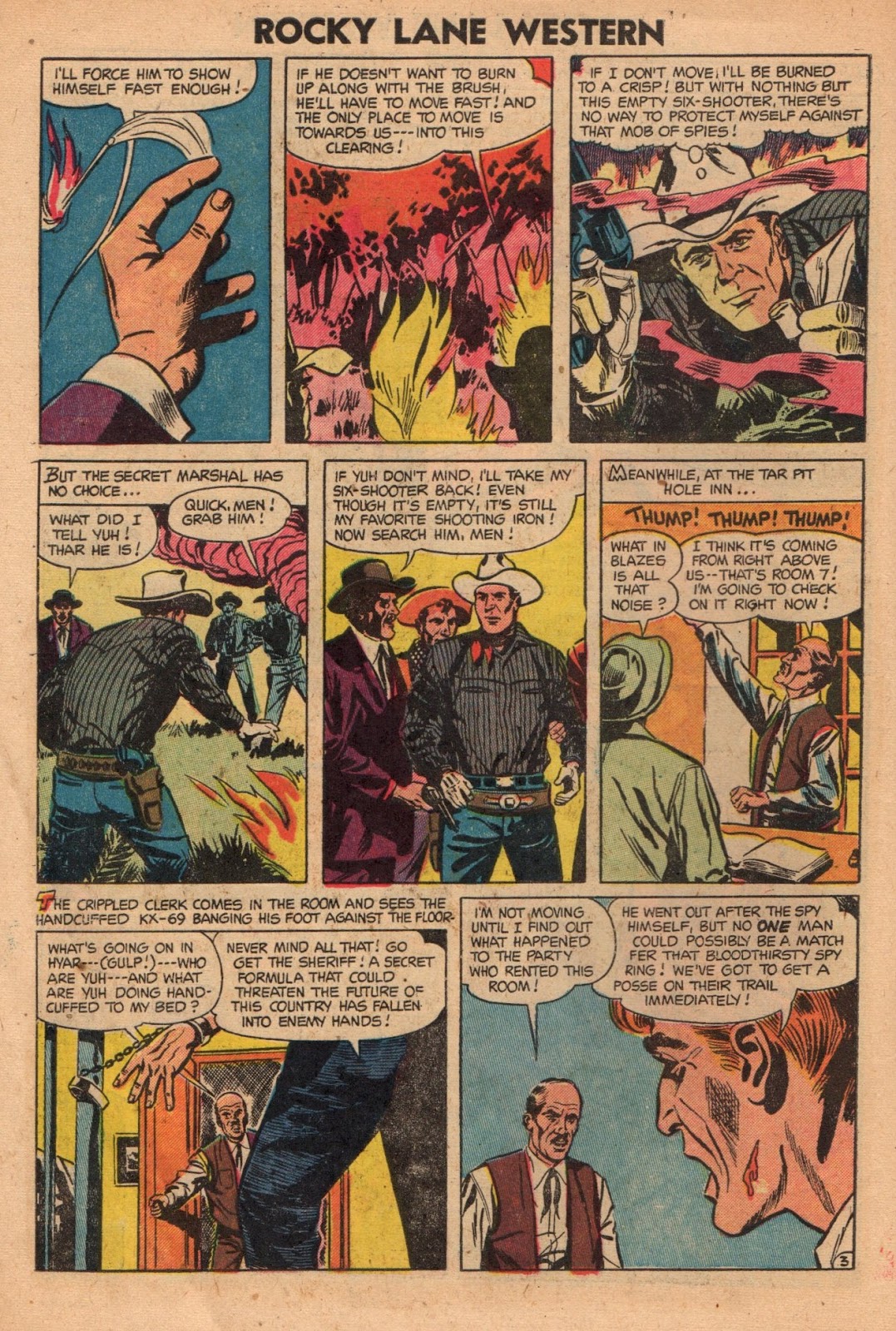 Rocky Lane Western (1954) issue 59 - Page 10