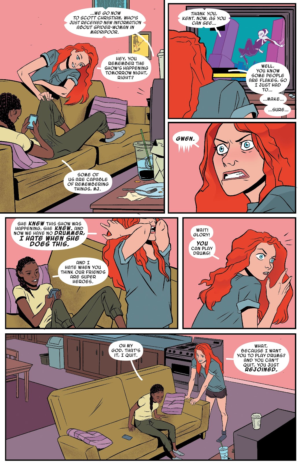 Spider-Gwen: Ghost-Spider Modern Era Epic Collection: Edge of Spider-Verse issue Weapon of Choice (Part 2) - Page 148