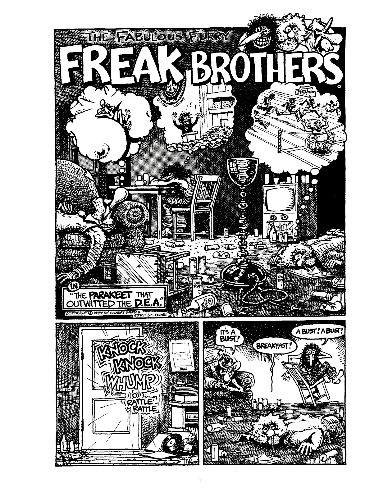 The Fabulous Furry Freak Brothers: In the 21st Century and Other Follies issue Grass Roots and Other Follies - Page 8