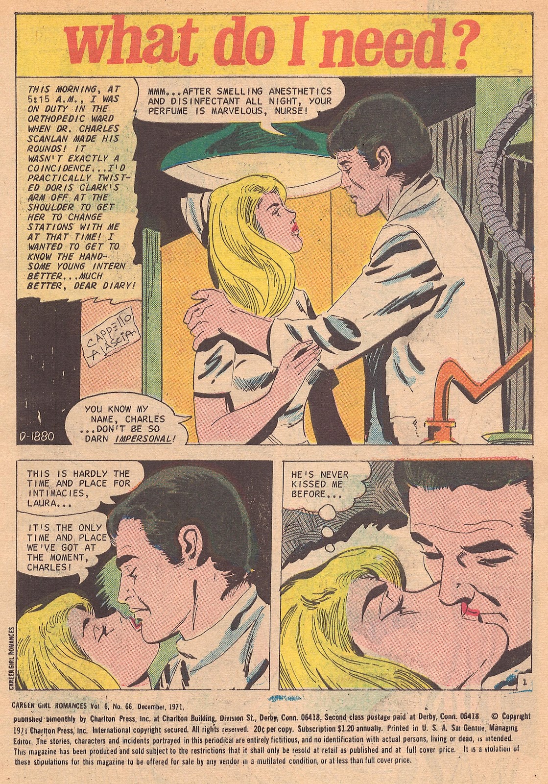 Career Girl Romances issue 66 - Page 3