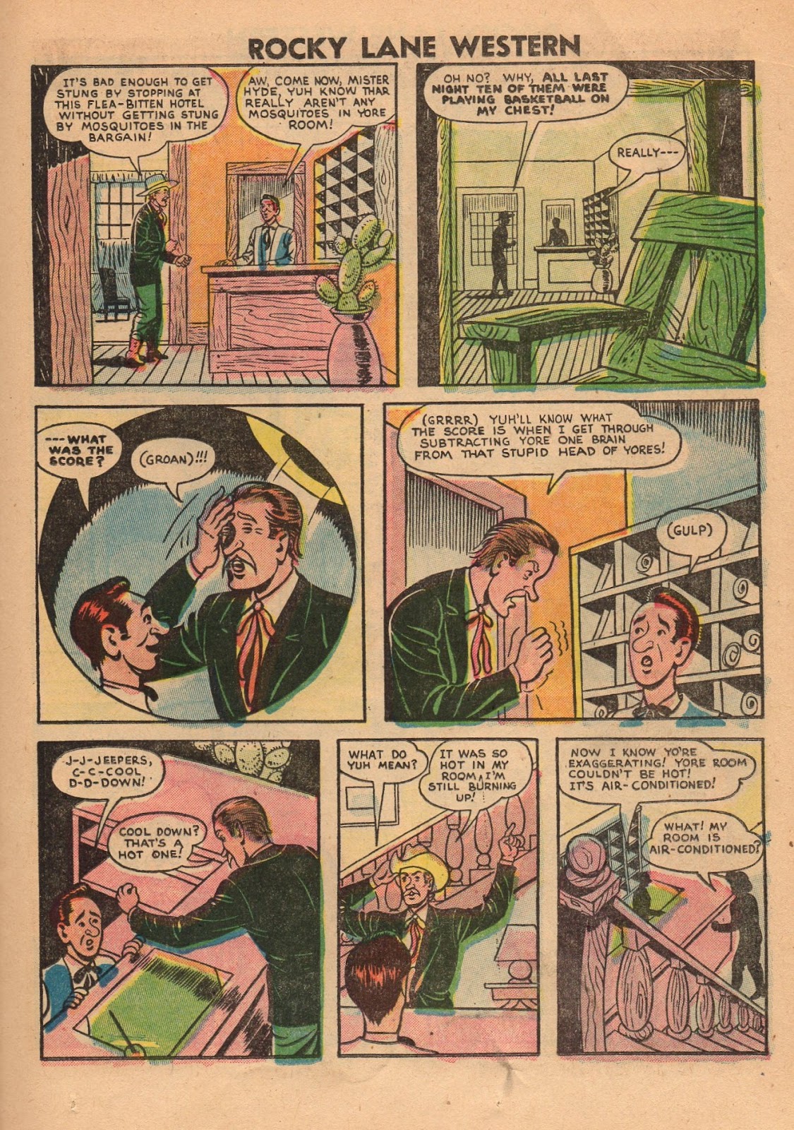 Rocky Lane Western (1954) issue 69 - Page 23