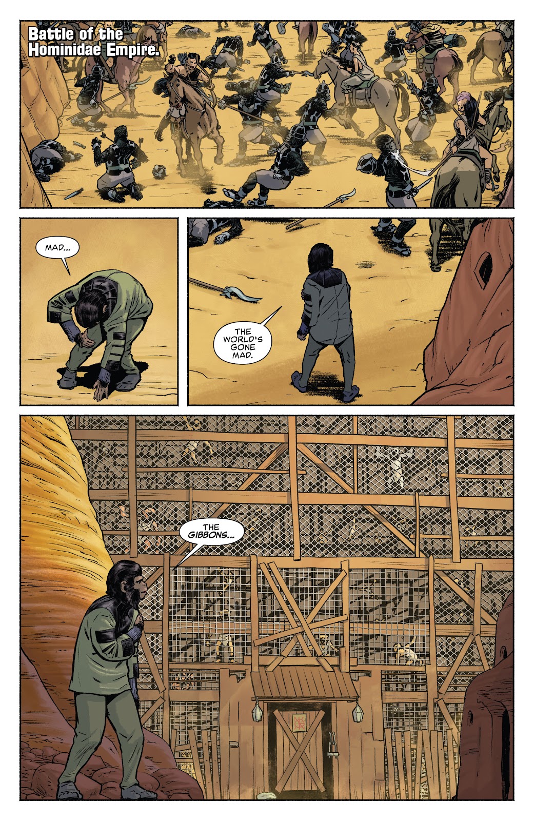 Beware the Planet of the Apes issue 4 - Page 2
