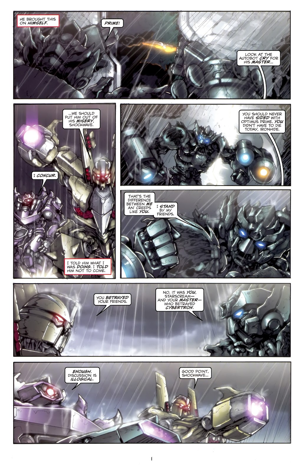 Transformers: Dark of the Moon: Movie Prequel: Foundation issue 4 - Page 3