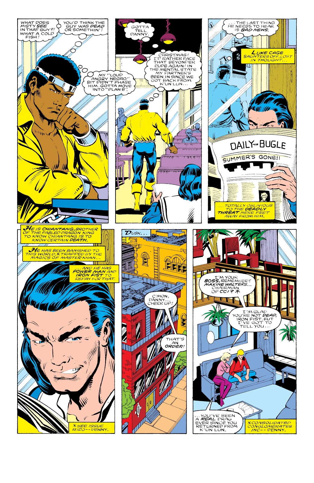 Power Man And Iron Fist Epic Collection: Revenge! issue Hardball (Part 2) - Page 134