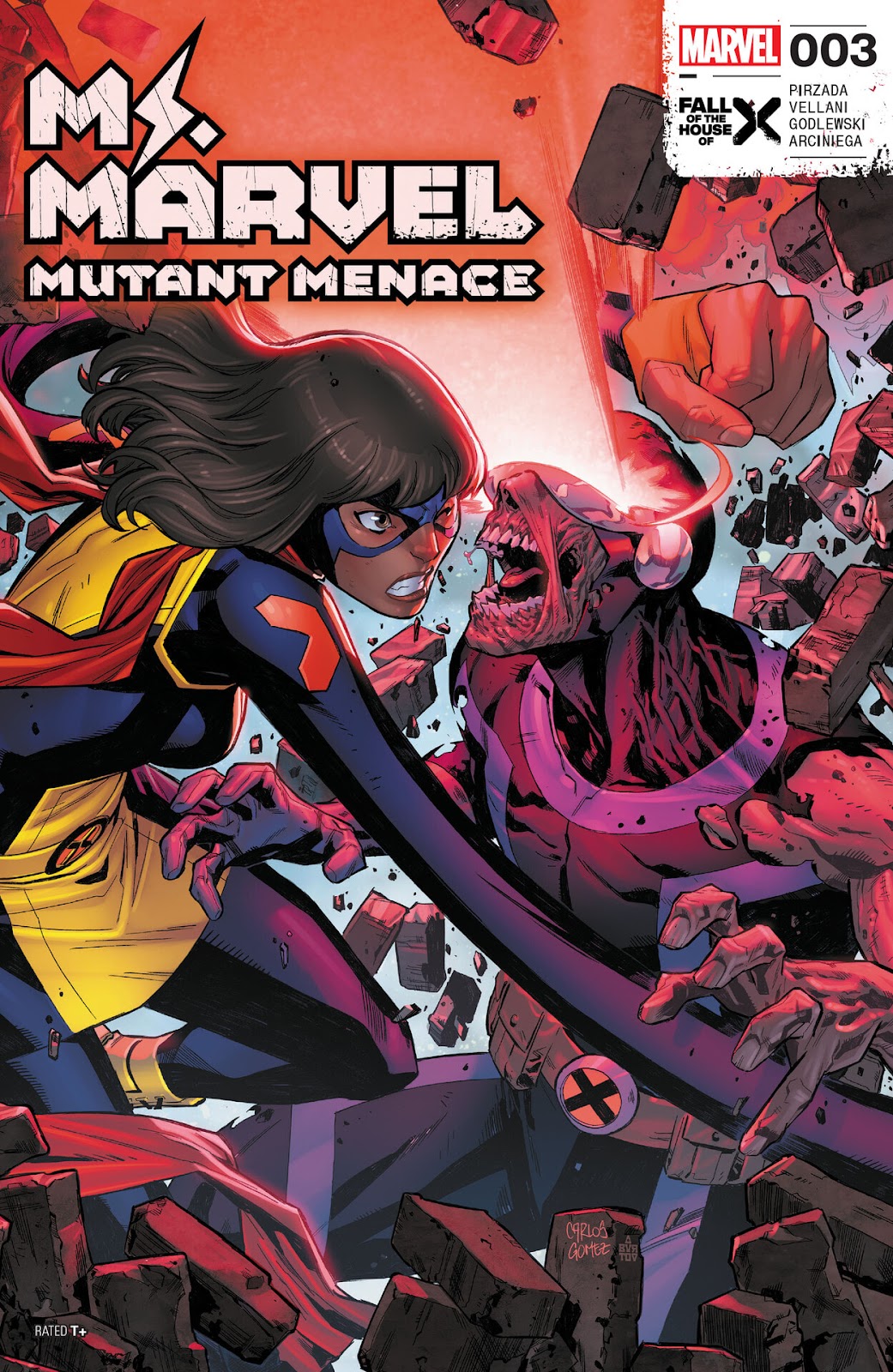 Ms. Marvel: Mutant Menace issue 3 - Page 1