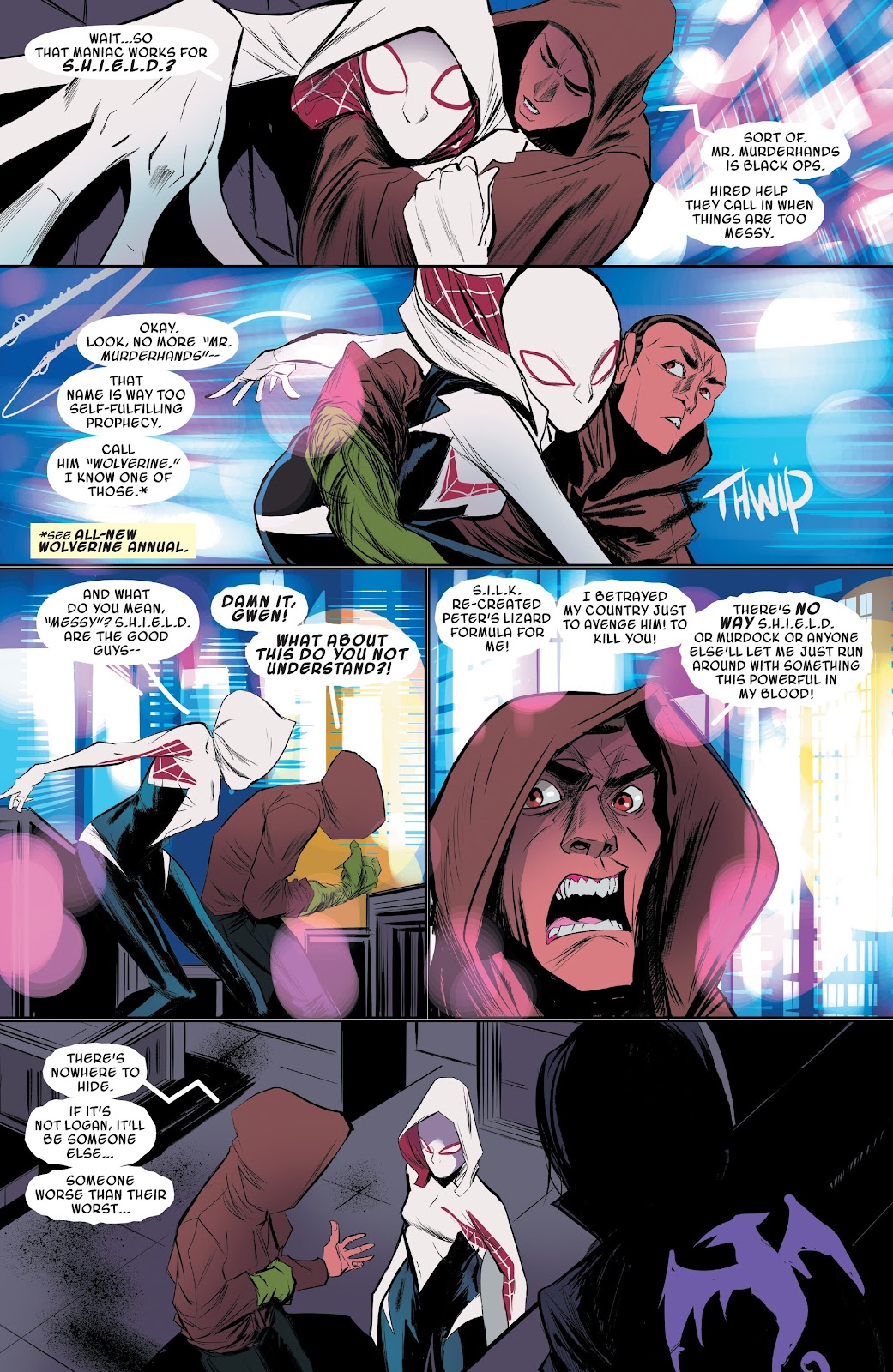 Spider-Gwen: Ghost-Spider Modern Era Epic Collection: Edge of Spider-Verse issue Weapon of Choice (Part 2) - Page 90