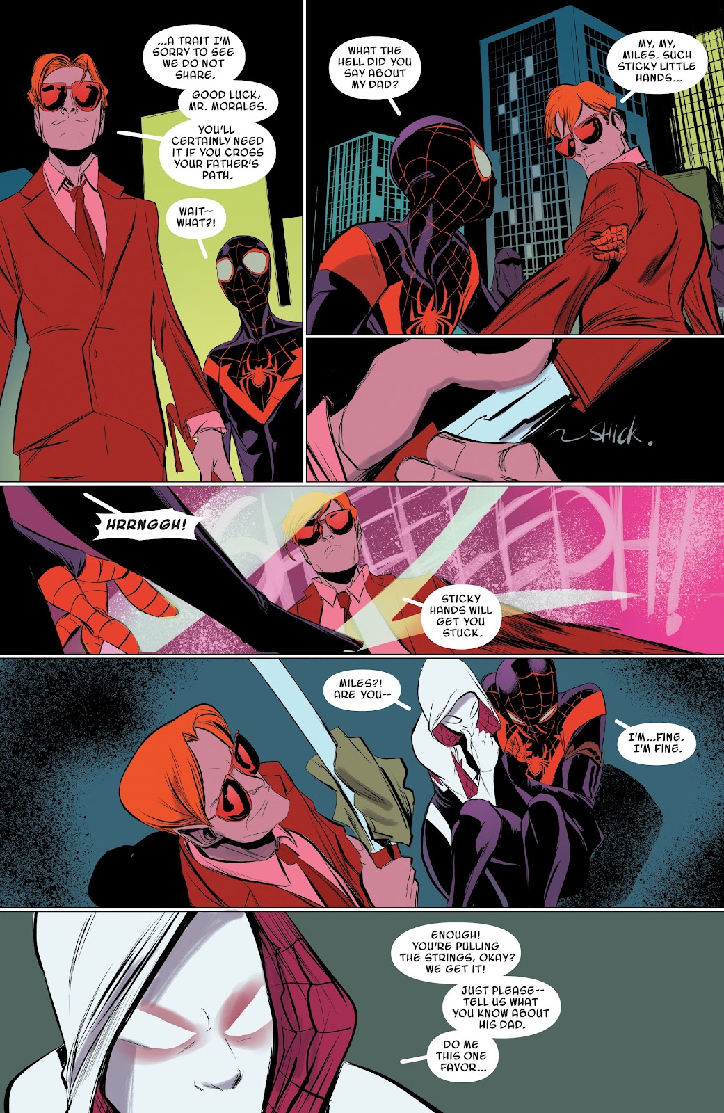Spider-Gwen: Ghost-Spider Modern Era Epic Collection: Edge of Spider-Verse issue Weapon of Choice (Part 1) - Page 241