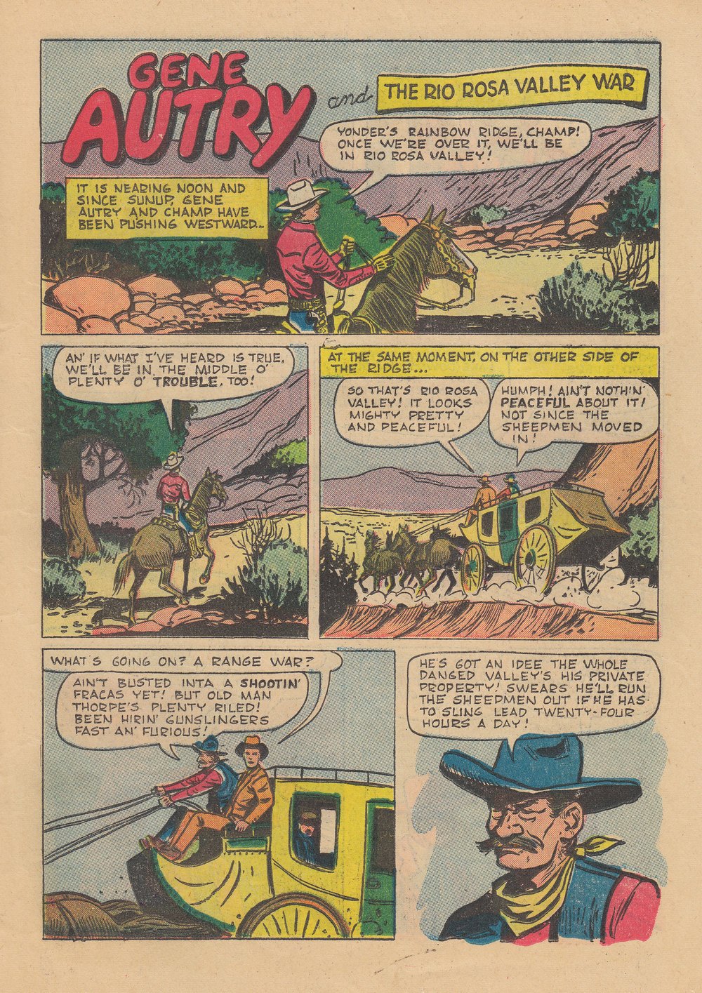 Gene Autry Comics (1946) issue 31 - Page 19