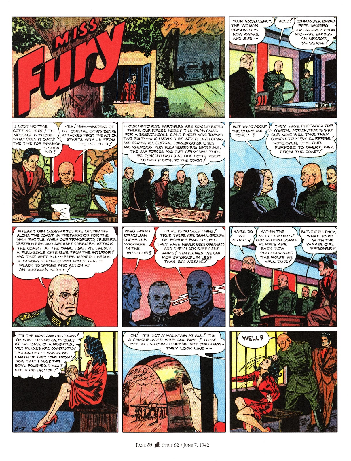 Miss Fury: Sensational Sundays 1941-1944 issue TPB - Page 93