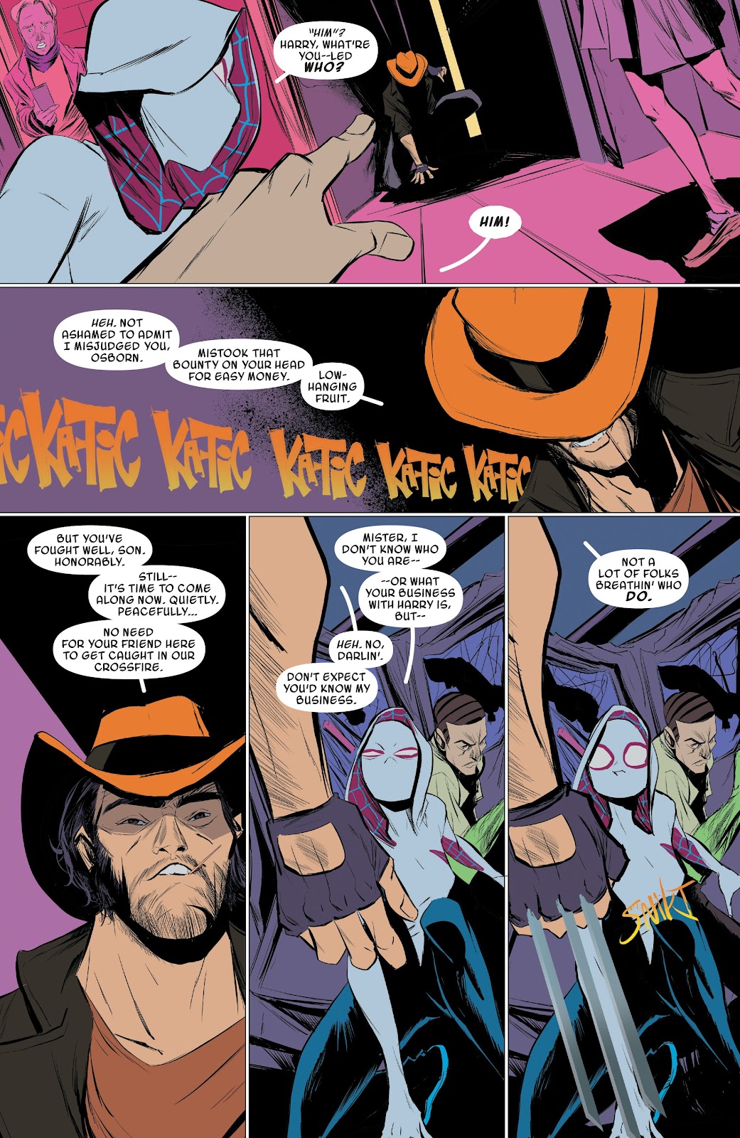 Spider-Gwen: Ghost-Spider Modern Era Epic Collection: Edge of Spider-Verse issue Weapon of Choice (Part 2) - Page 85