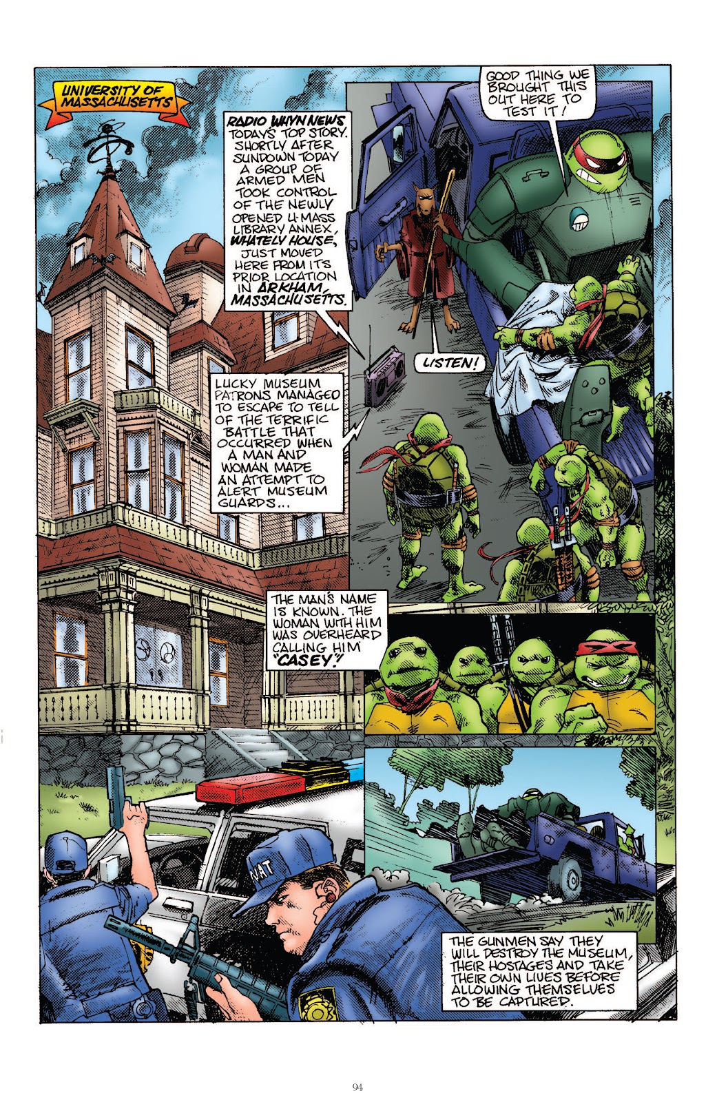 Teenage Mutant Ninja Turtles Classics issue Vol. 3 - Page 93