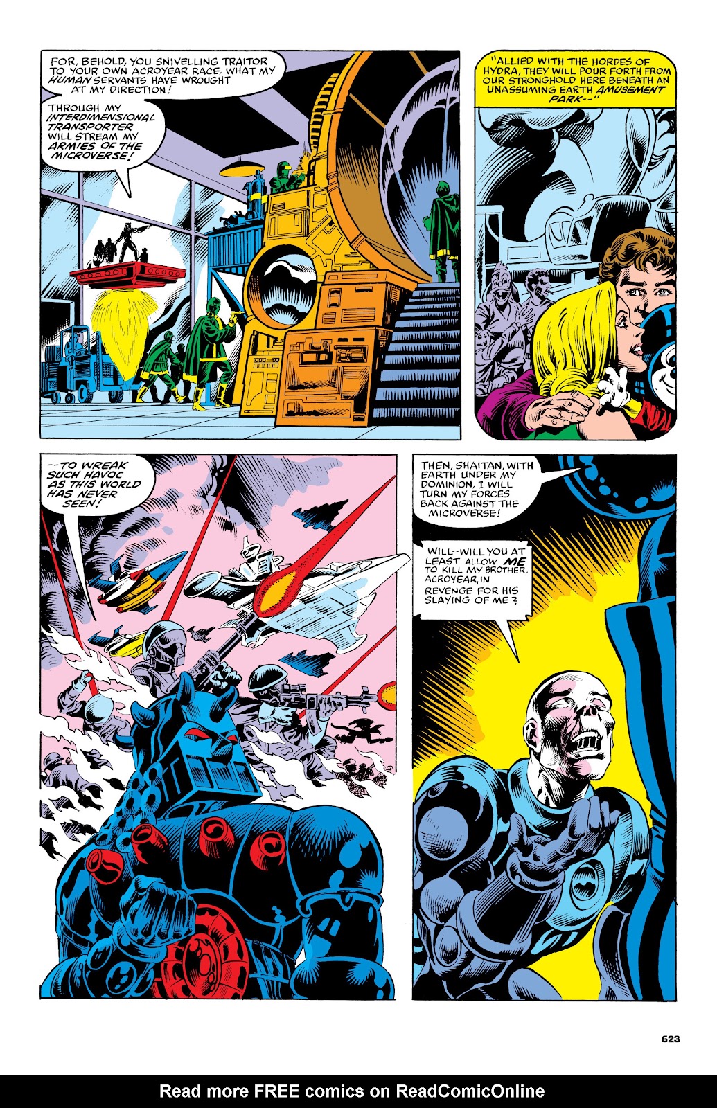 Micronauts: The Original Marvel Years Omnibus issue TPB (Part 3) - Page 132