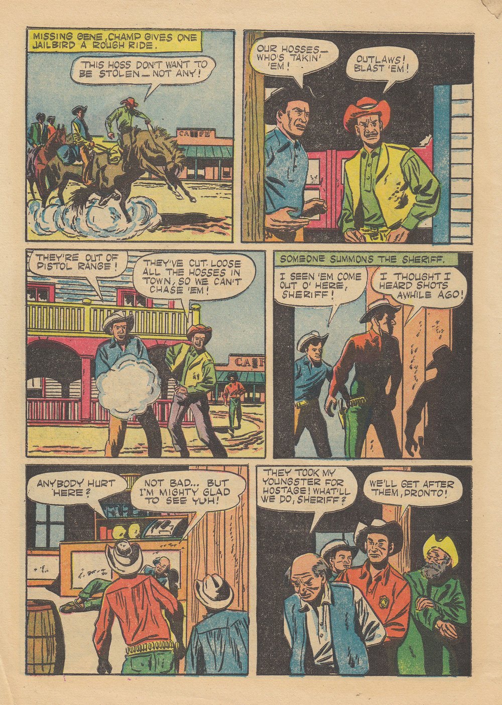 Gene Autry Comics (1946) issue 31 - Page 6