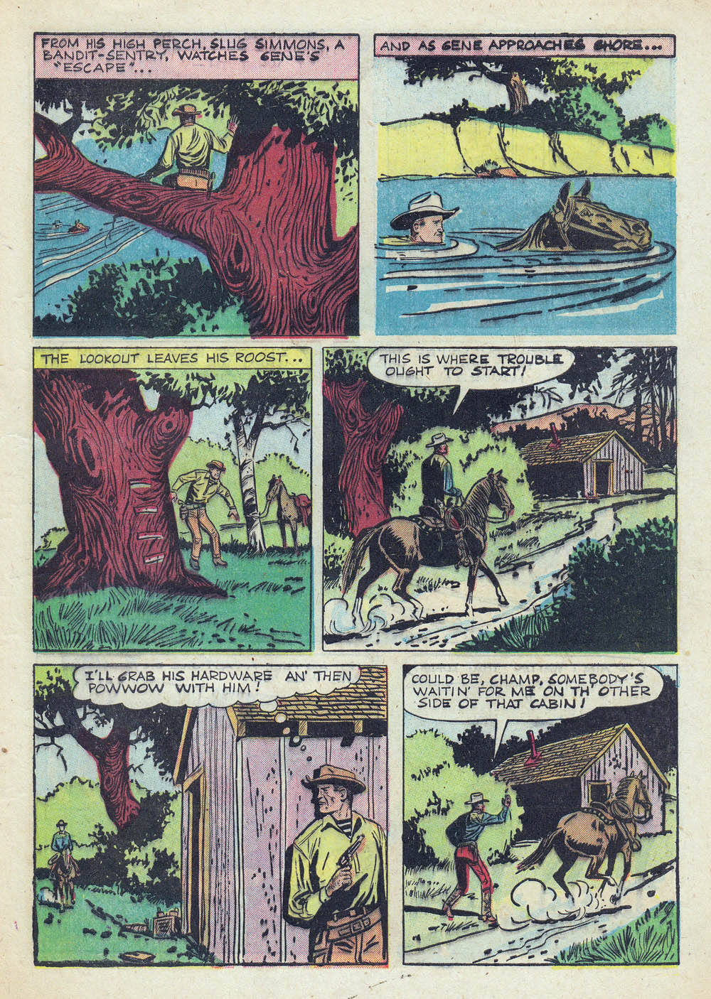 Gene Autry Comics (1946) issue 44 - Page 9