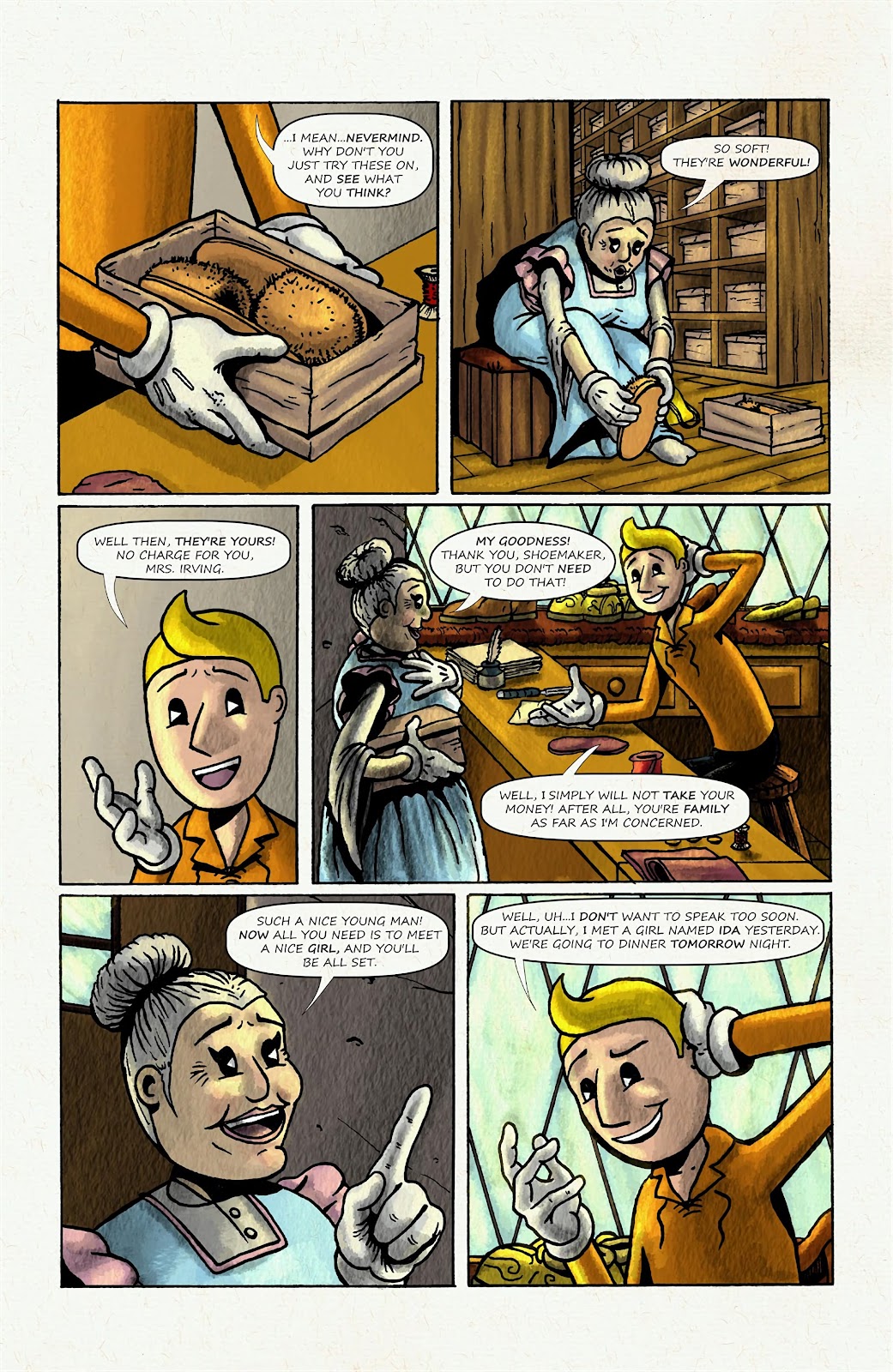 Mare Hollow: The Shoemaker issue Full - Page 23