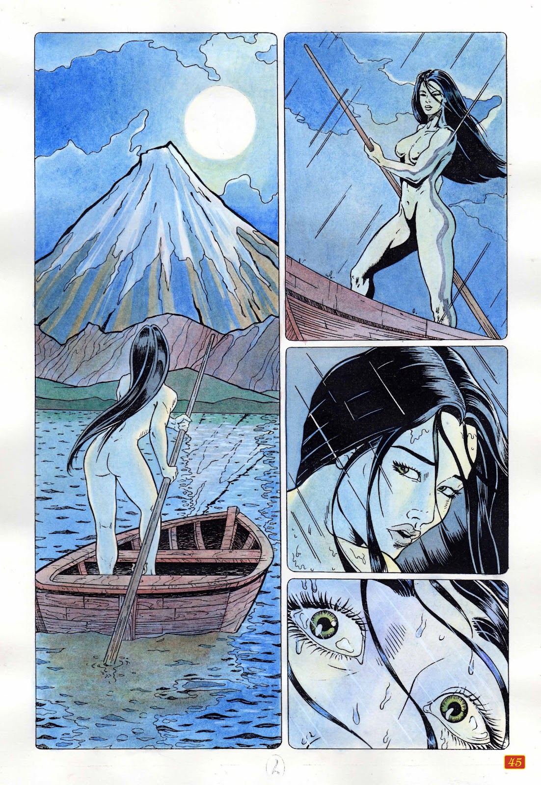 Shi: The Way of the Warrior – Original Art Edition issue TPB - Page 47