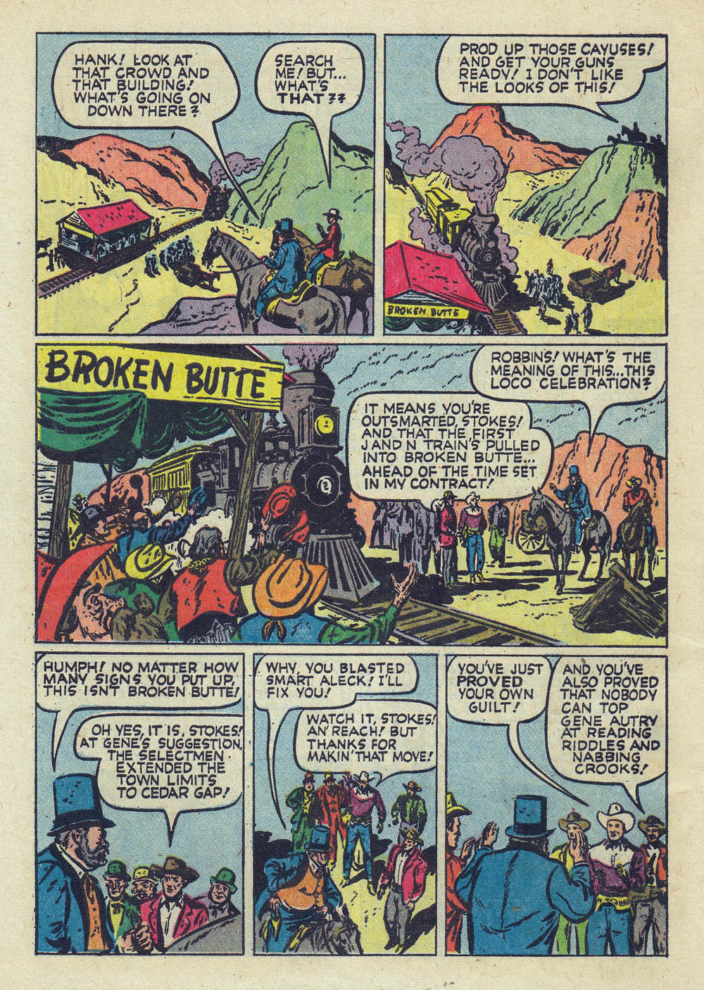 Gene Autry Comics (1946) issue 42 - Page 42