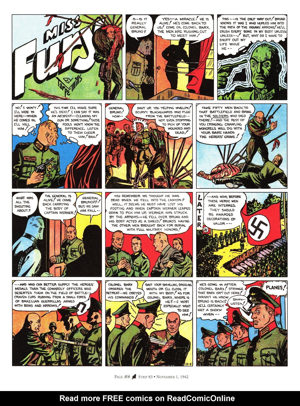 Miss Fury: Sensational Sundays 1941-1944 issue TPB - Page 114
