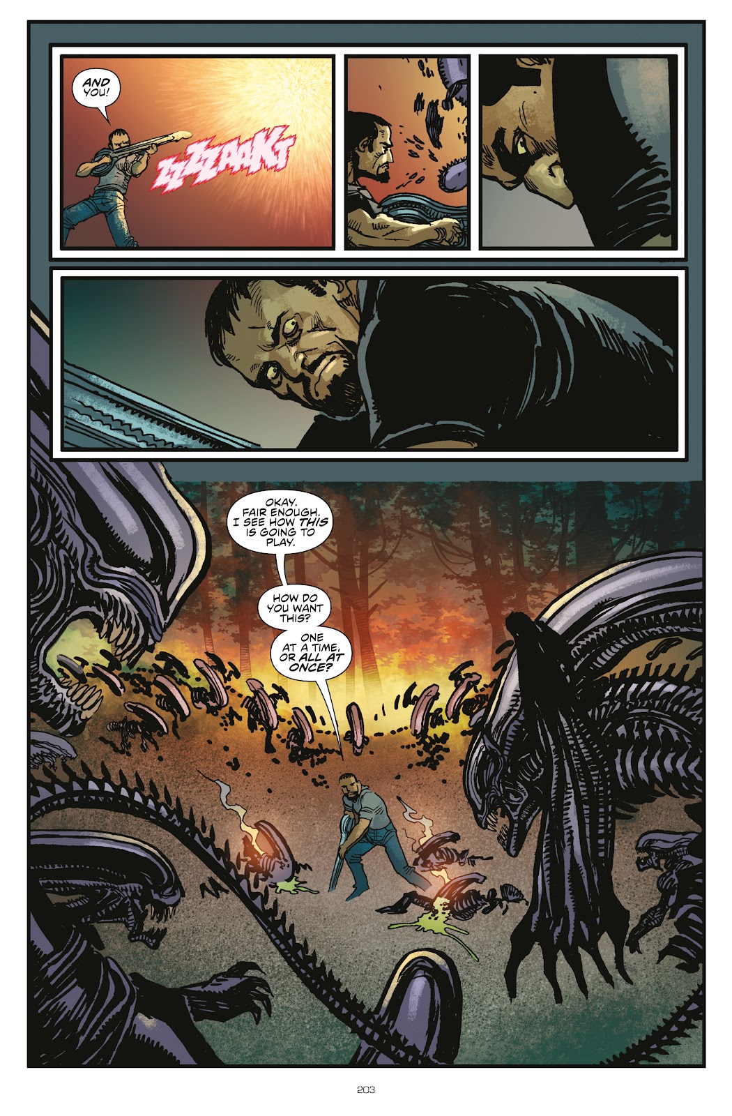 Aliens, Predator, Prometheus, AVP: Life and Death issue TPB (Part 1) - Page 201
