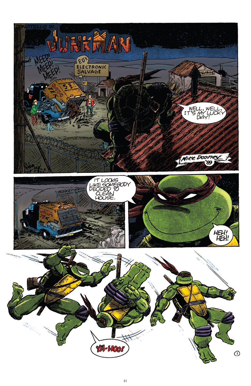 Teenage Mutant Ninja Turtles Classics issue Vol. 1 - Page 41