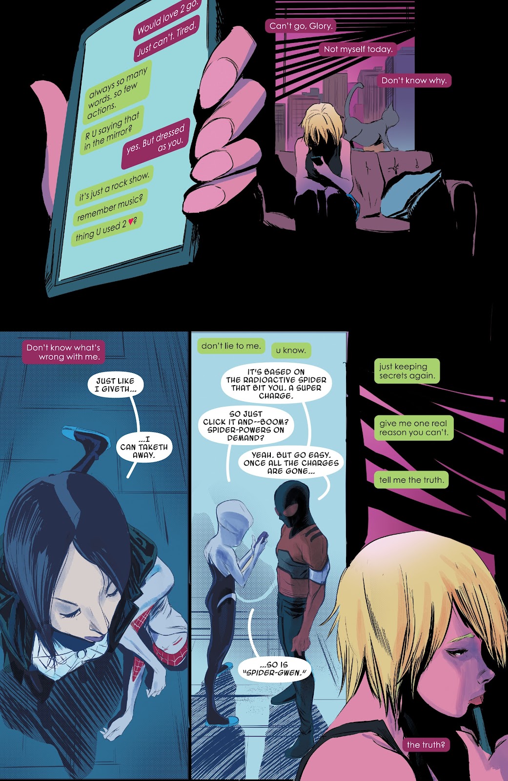 Spider-Gwen: Ghost-Spider Modern Era Epic Collection: Edge of Spider-Verse issue Weapon of Choice (Part 1) - Page 73