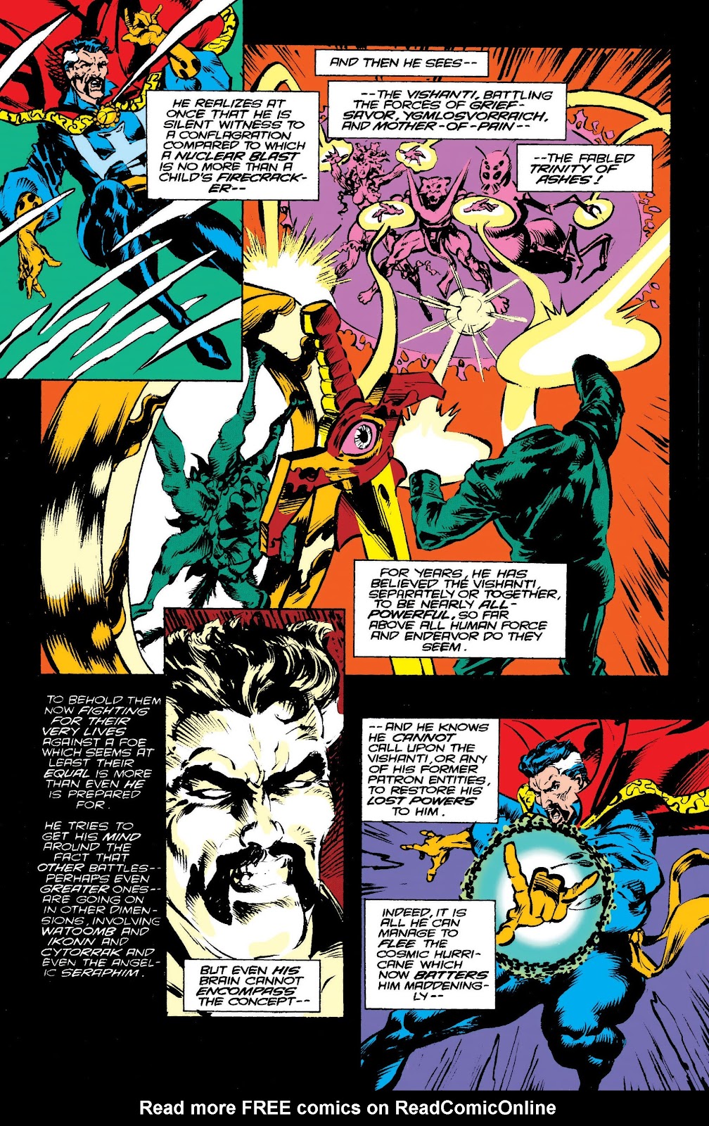 Doctor Strange Epic Collection: Infinity War issue Nightmare on Bleecker Street (Part 2) - Page 58