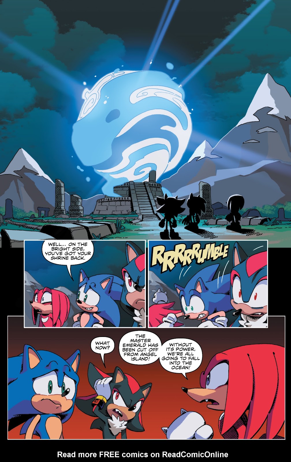 Sonic the Hedgehog: Knuckles' Greatest Hits issue TPB - Page 43