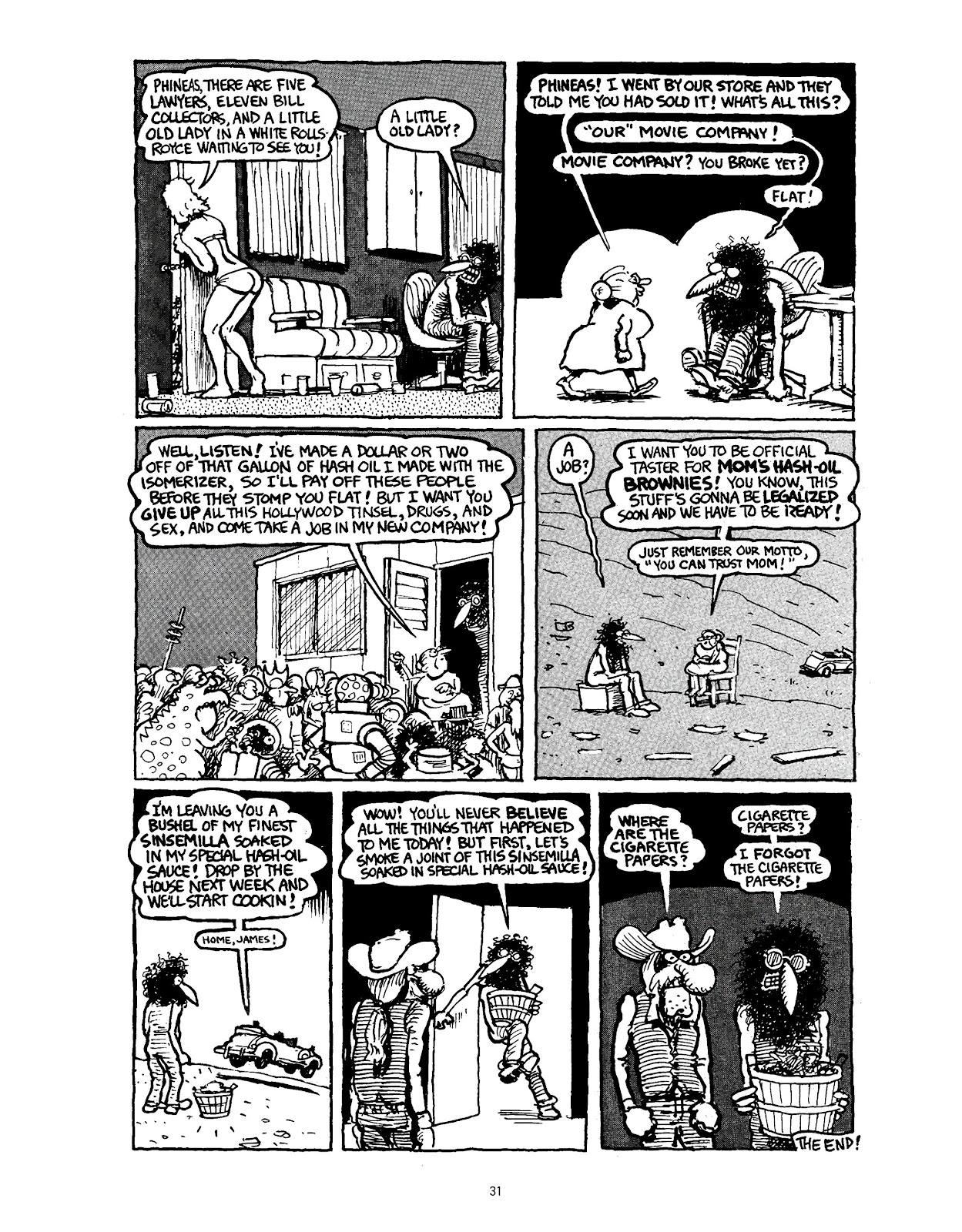 The Fabulous Furry Freak Brothers: In the 21st Century and Other Follies issue Grass Roots and Other Follies - Page 38