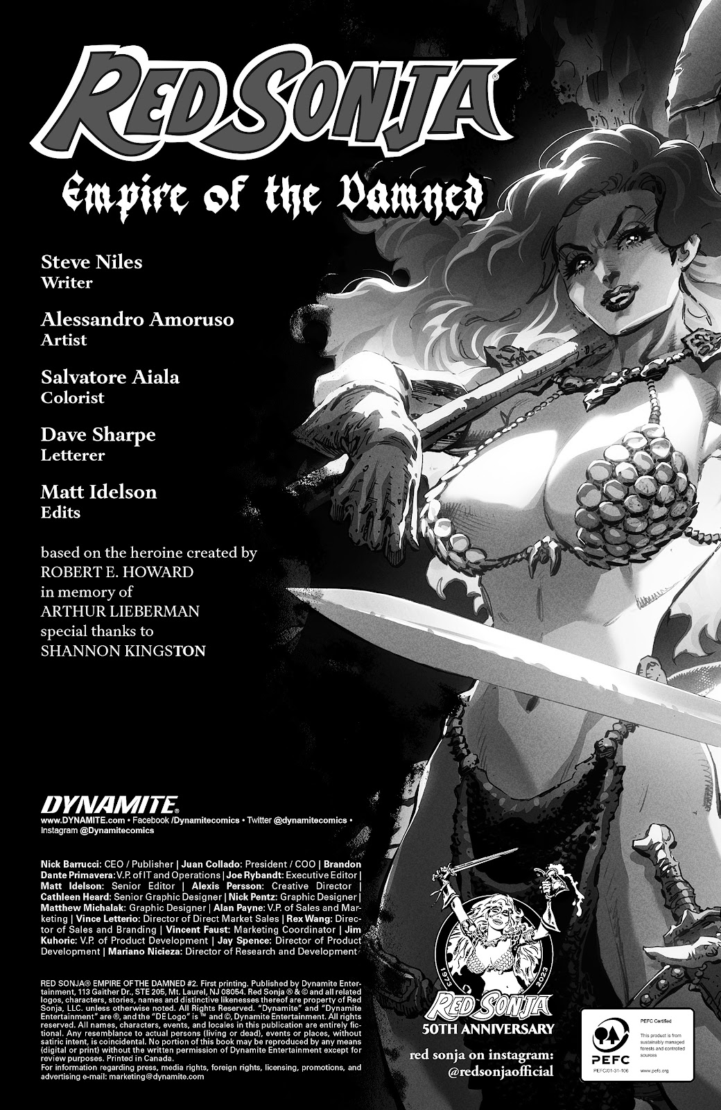Red Sonja: Empire of the Damned issue 2 - Page 5