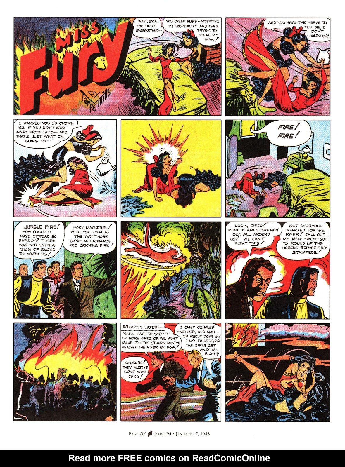 Miss Fury: Sensational Sundays 1941-1944 issue TPB - Page 125