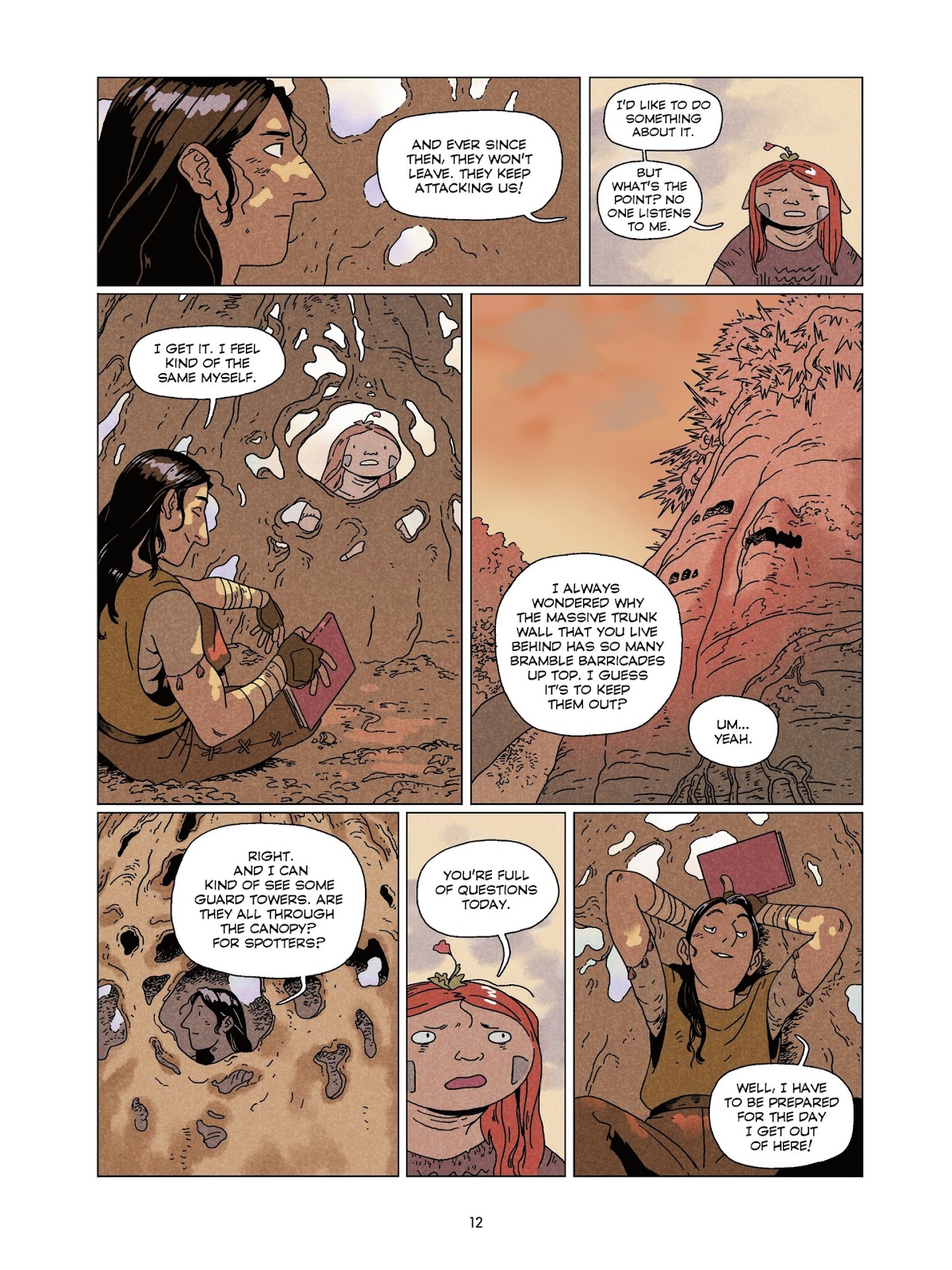 Hana and Taru: The Forest Giants issue TPB (Part 1) - Page 12