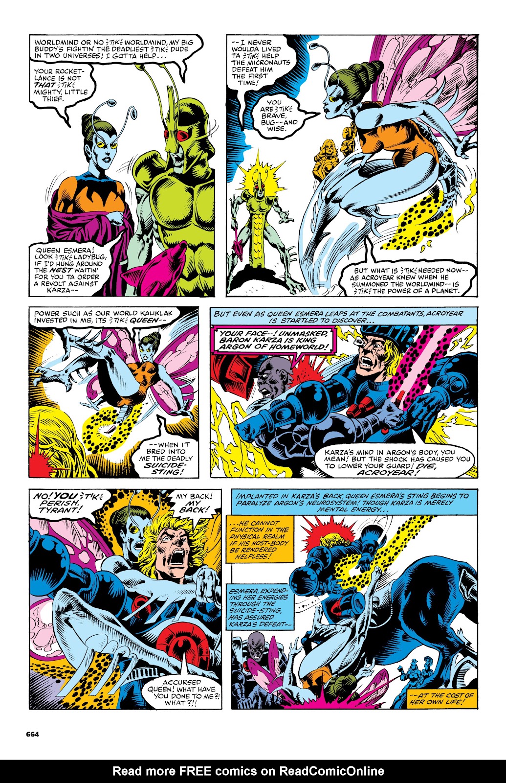 Micronauts: The Original Marvel Years Omnibus issue TPB (Part 3) - Page 172