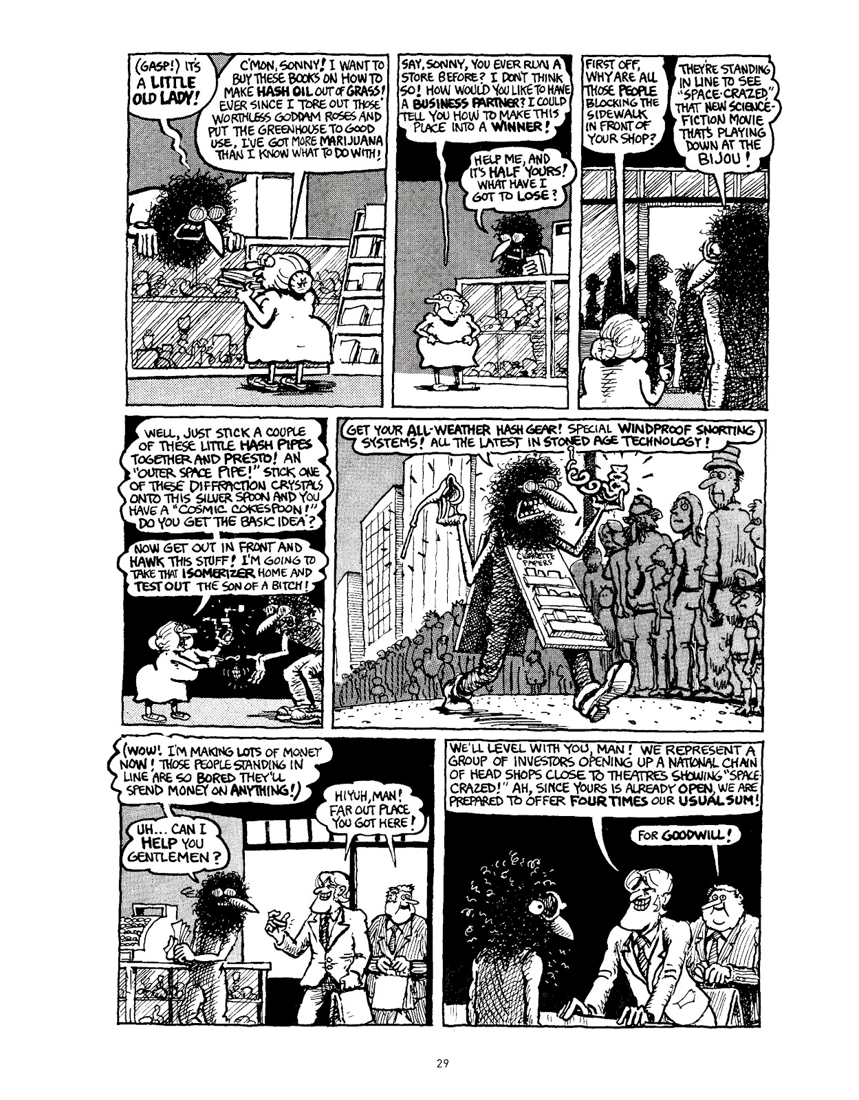 The Fabulous Furry Freak Brothers: In the 21st Century and Other Follies issue Grass Roots and Other Follies - Page 36