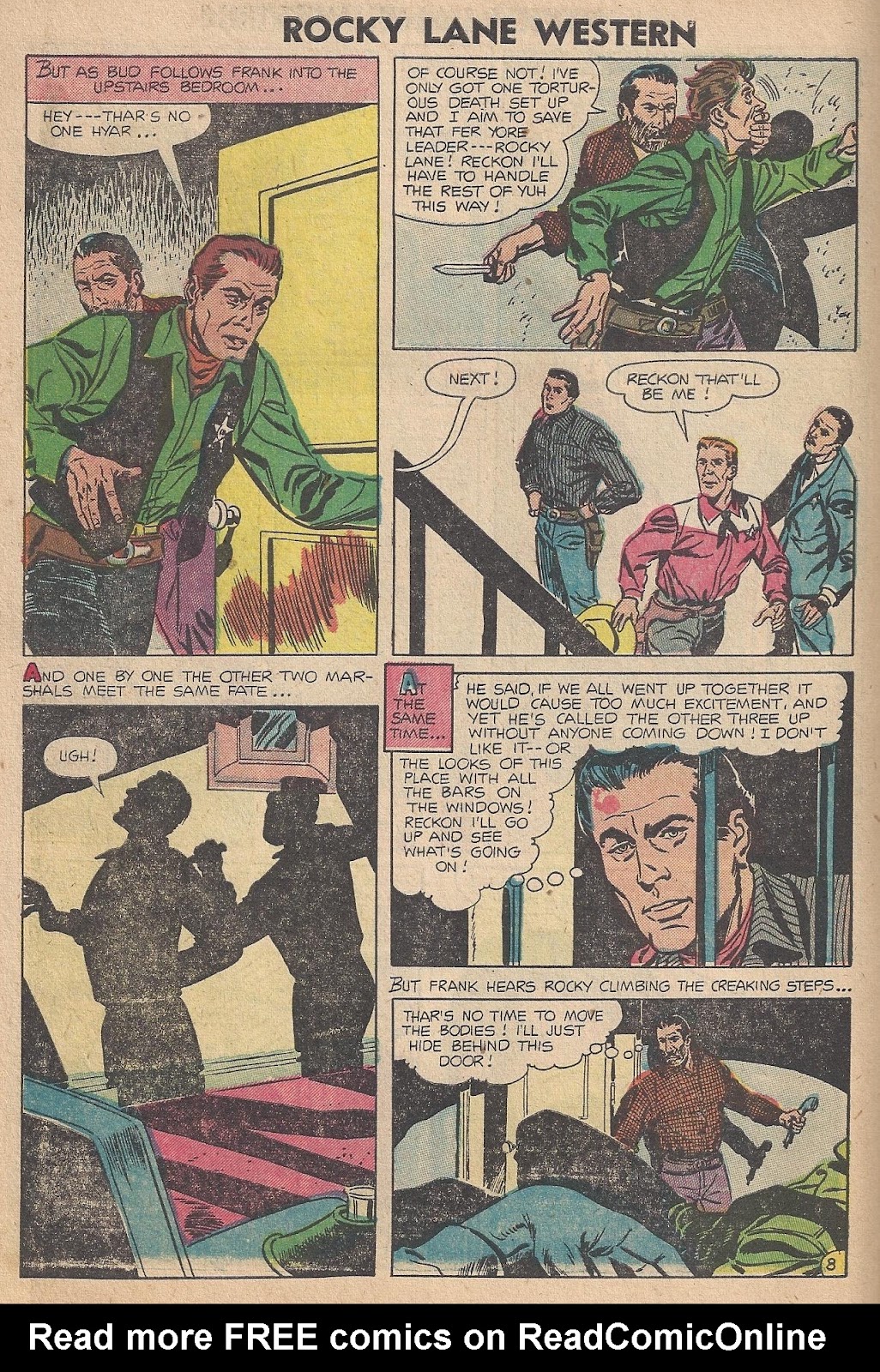 Rocky Lane Western (1954) issue 63 - Page 10