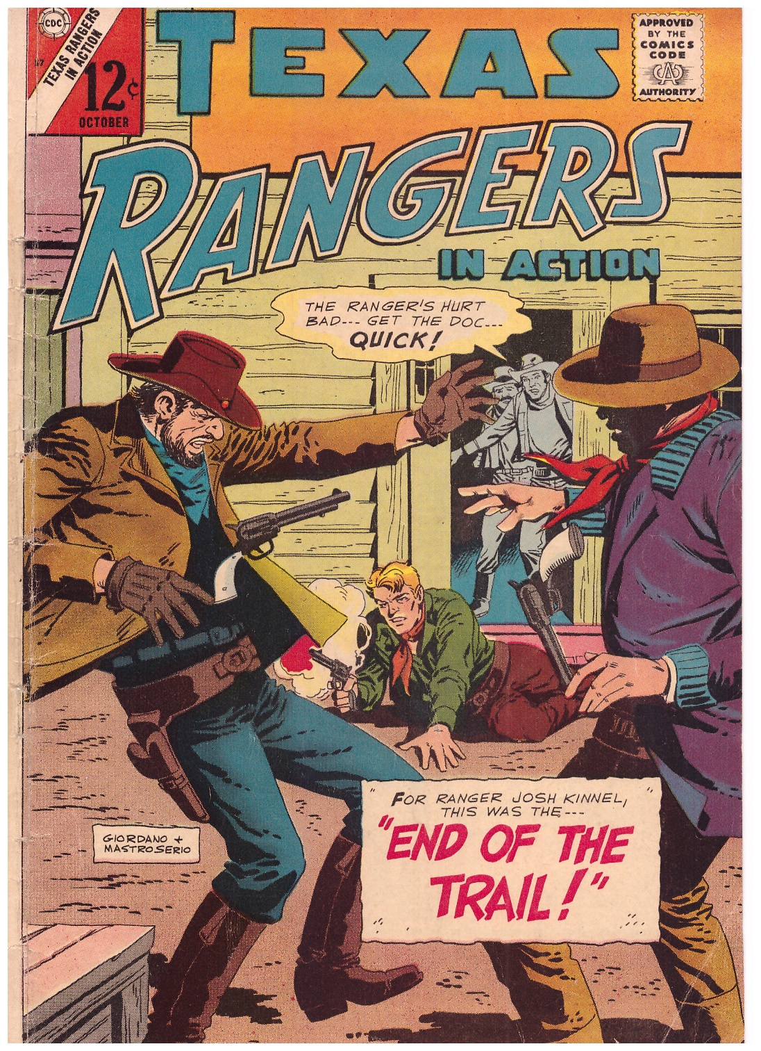Texas Rangers in Action issue 57 - Page 1