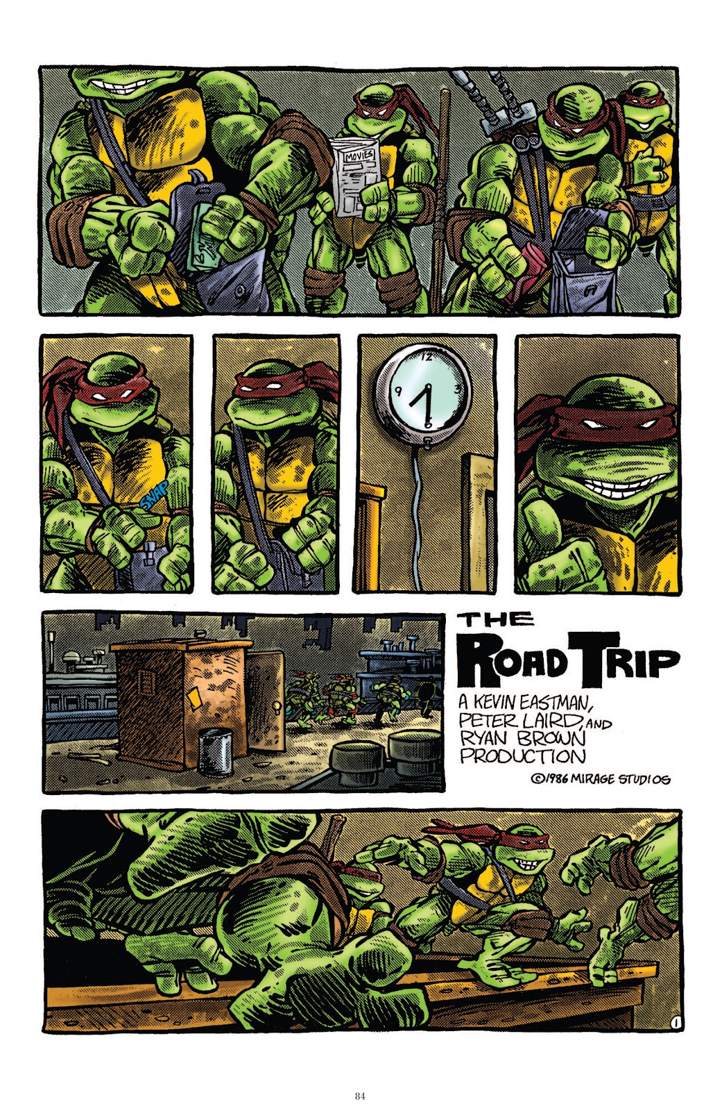 Teenage Mutant Ninja Turtles Classics issue Vol. 1 - Page 84
