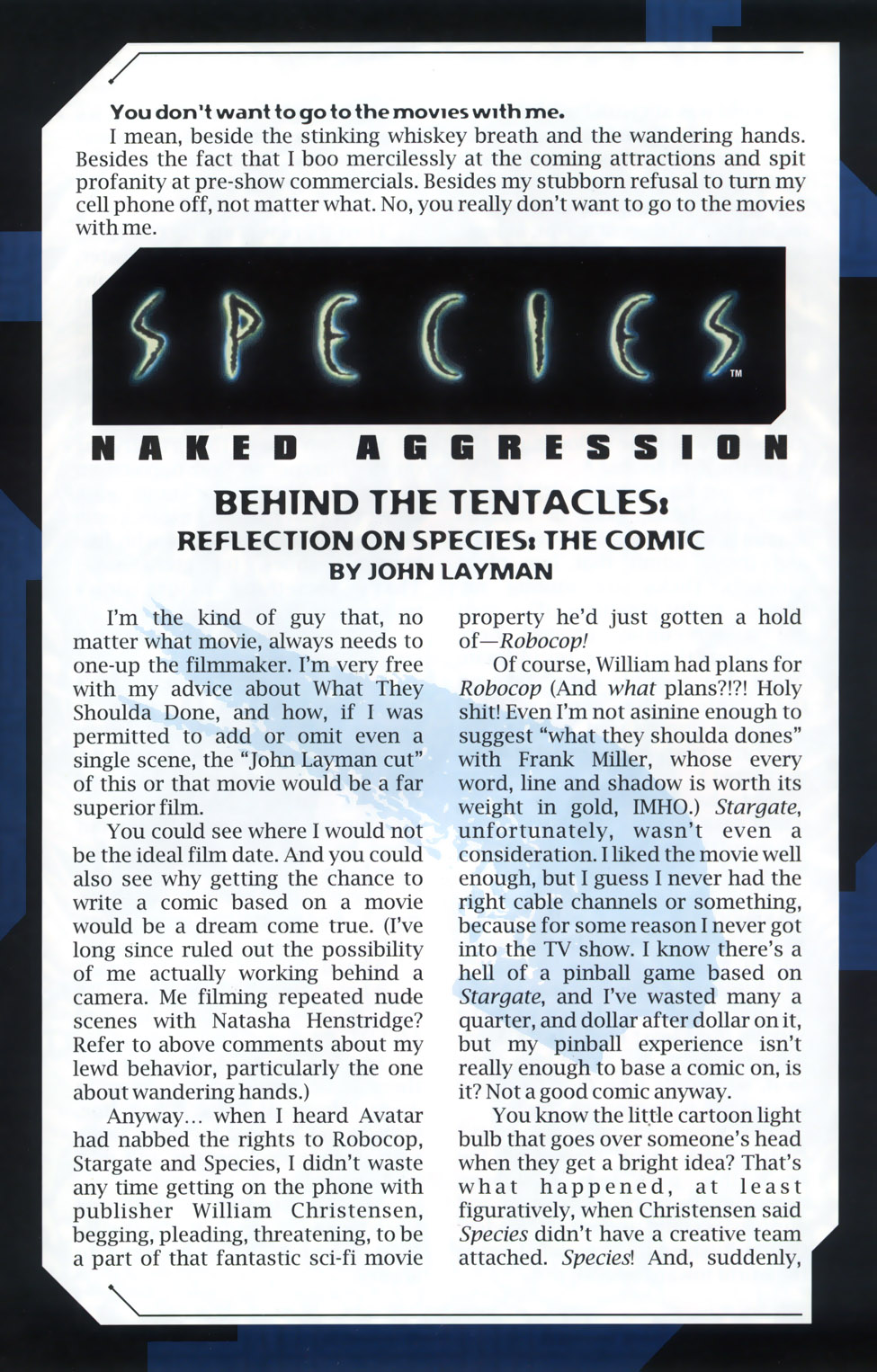 Frank Miller's Robocop / Stargate SG1 FCBD Edition issue Full - Page 23