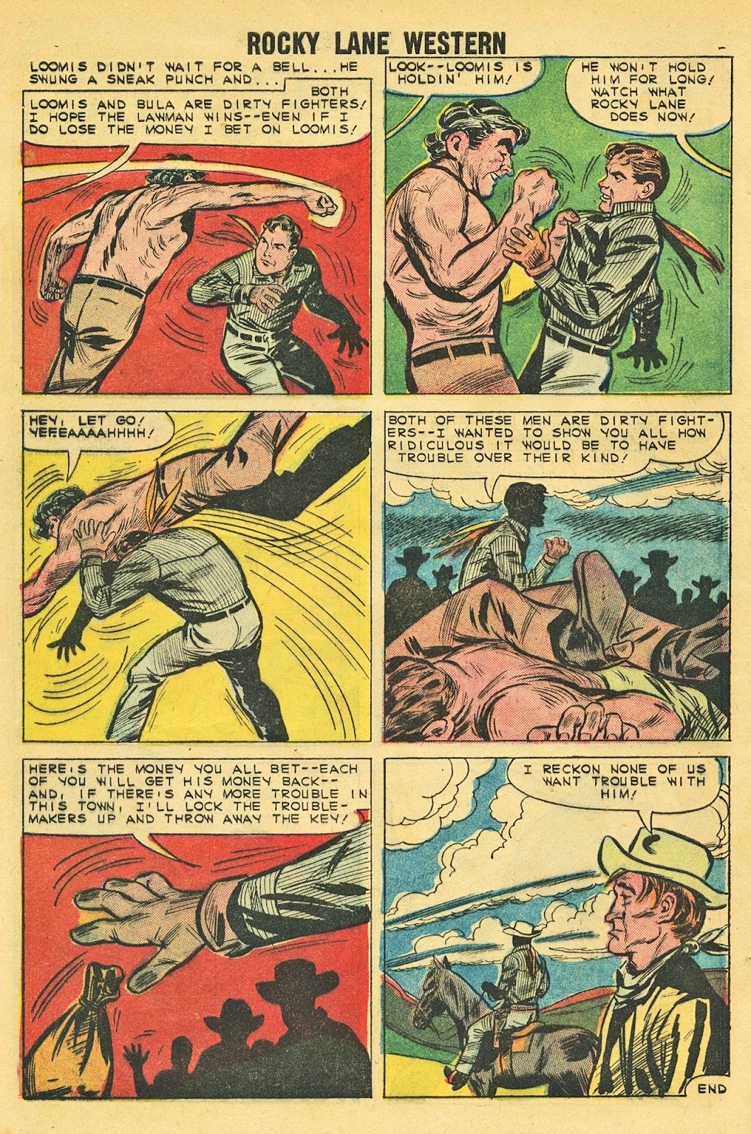 Rocky Lane Western (1954) issue 87 - Page 8