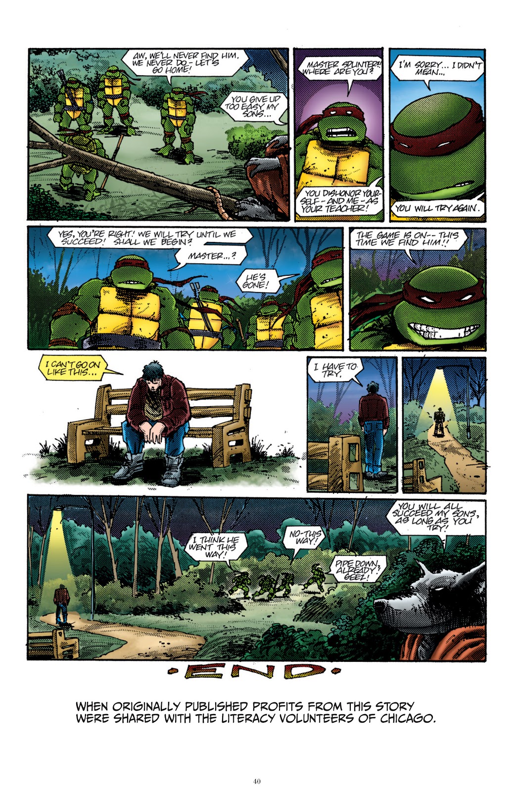 Teenage Mutant Ninja Turtles Classics issue Vol. 1 - Page 40