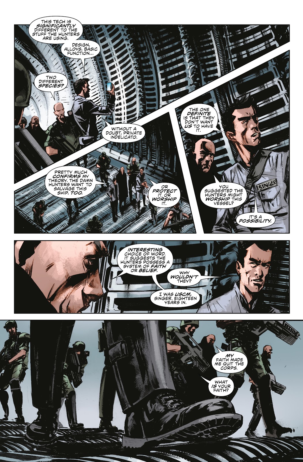 Aliens, Predator, Prometheus, AVP: Life and Death issue TPB (Part 1) - Page 81