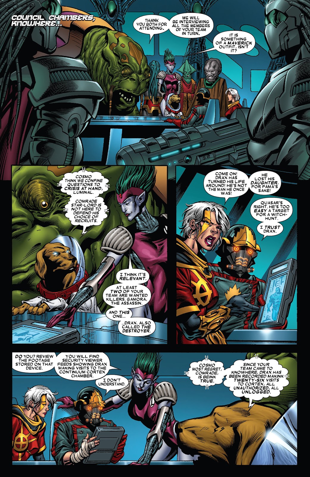 Guardians of the Galaxy Modern Era Epic Collection issue Somebodys Got To Do It (Part 1) - Page 188