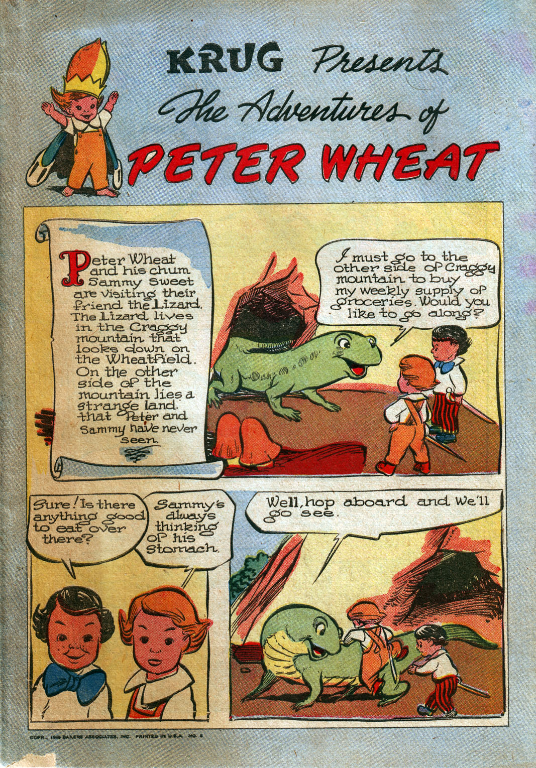 Adventures of Peter Wheat issue 8 - Page 1