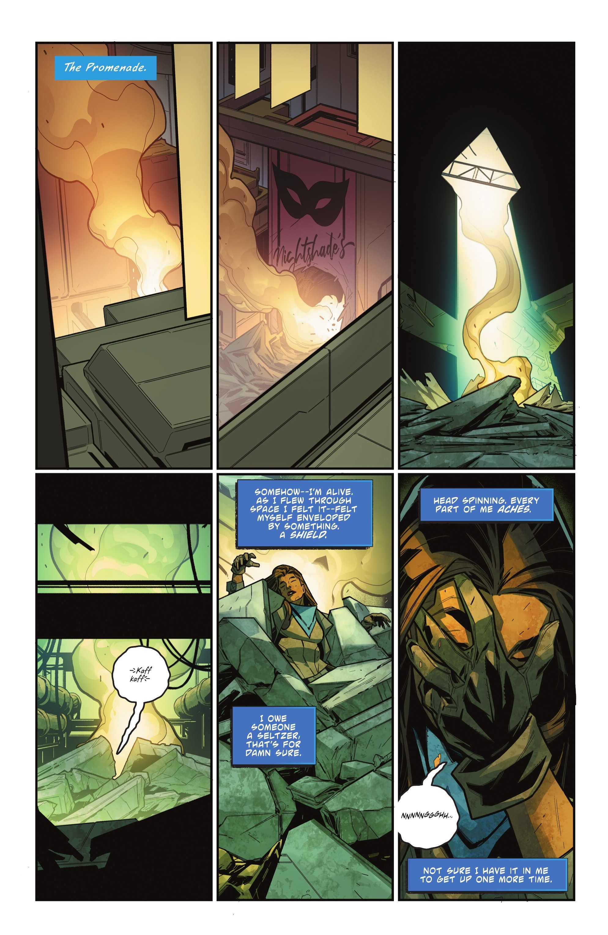 The Question: All Along the Watchtower  chapter 6 page 9