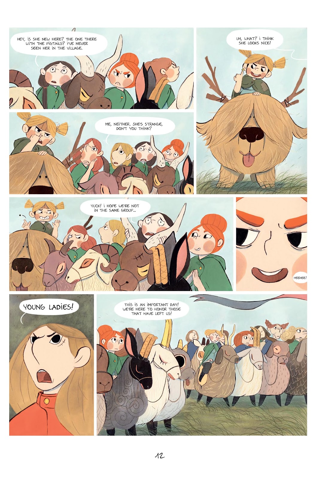 Shepherdess Warriors issue TPB - Page 13