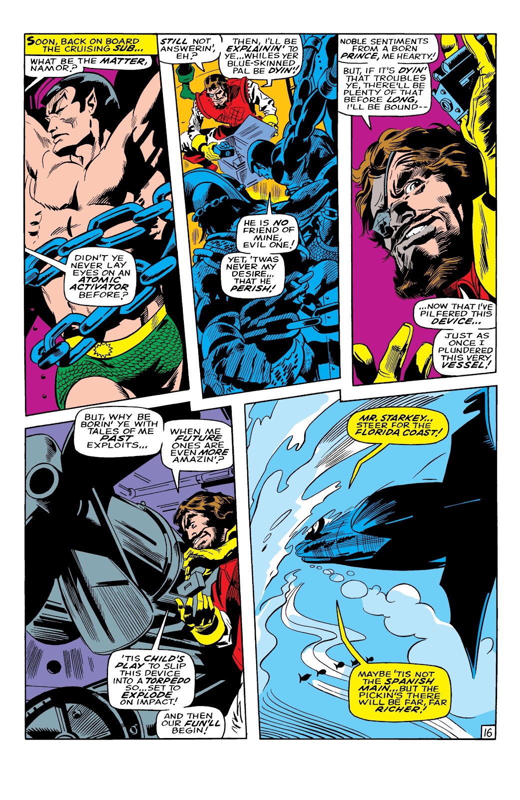 Namor, The Sub-Mariner Epic Collection: Enter The Sub-Mariner issue Who Strikes For Atlantis (Part 1) - Page 147