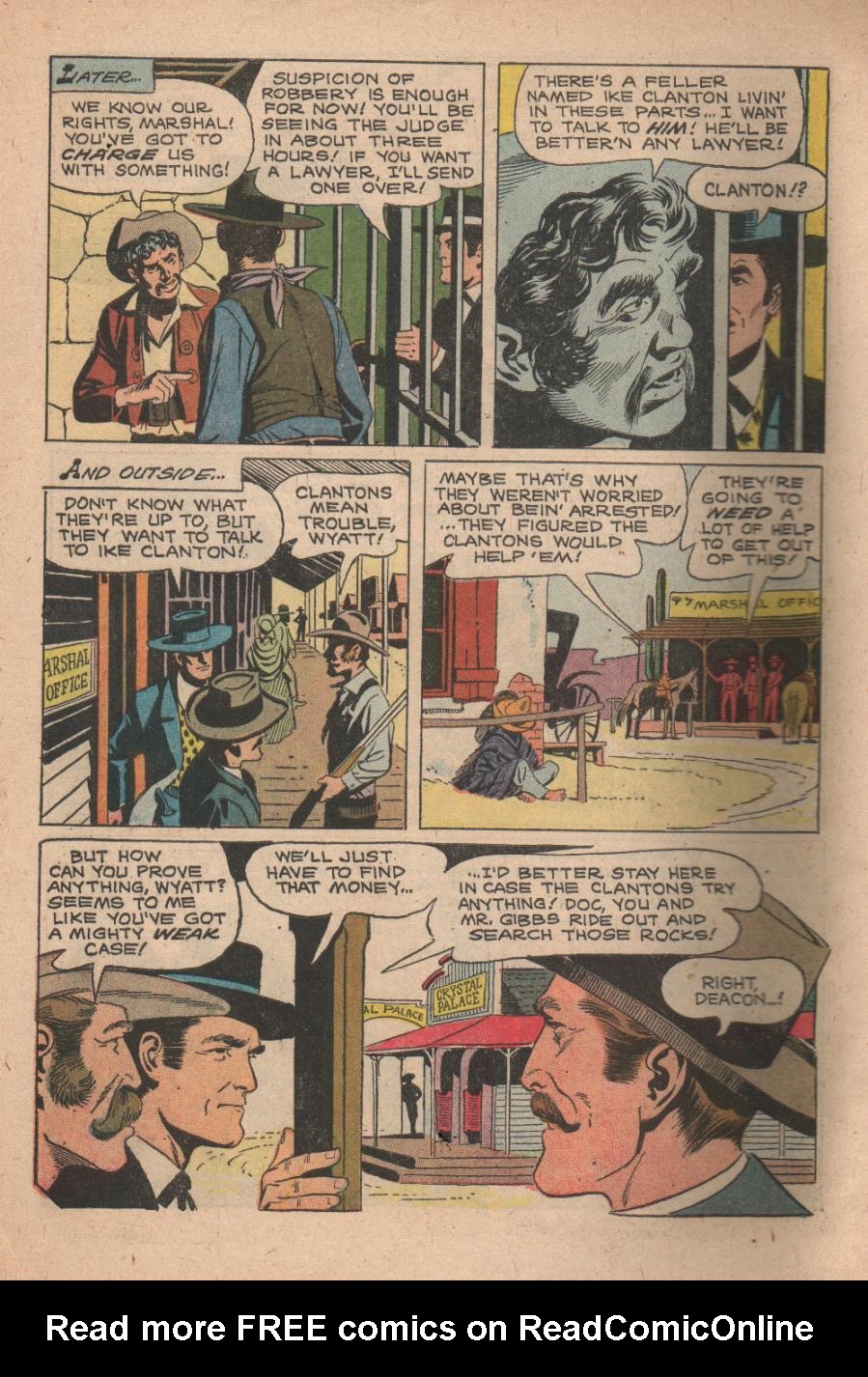 Hugh O'Brian, Famous Marshal Wyatt Earp issue 10 - Page 6