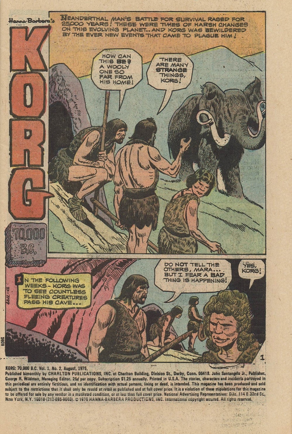 Korg: 70,000 B.C. issue 2 - Page 3