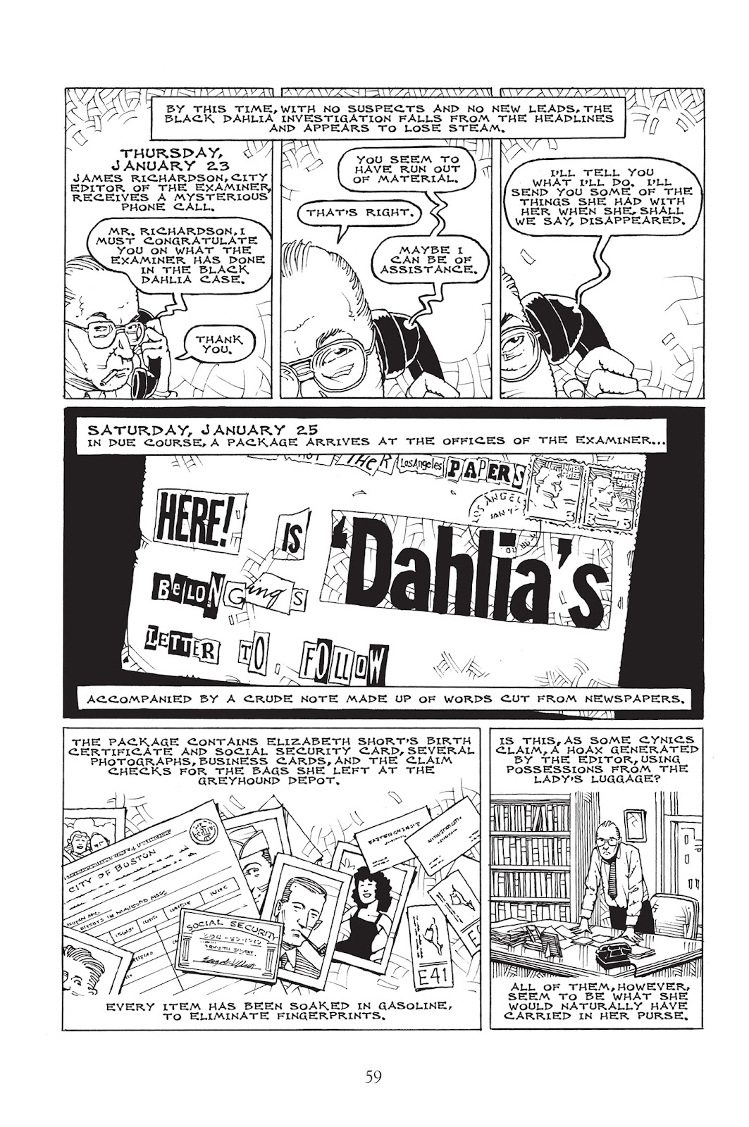 A Treasury of XXth Century Murder: Black Dahlia issue TPB - Page 60