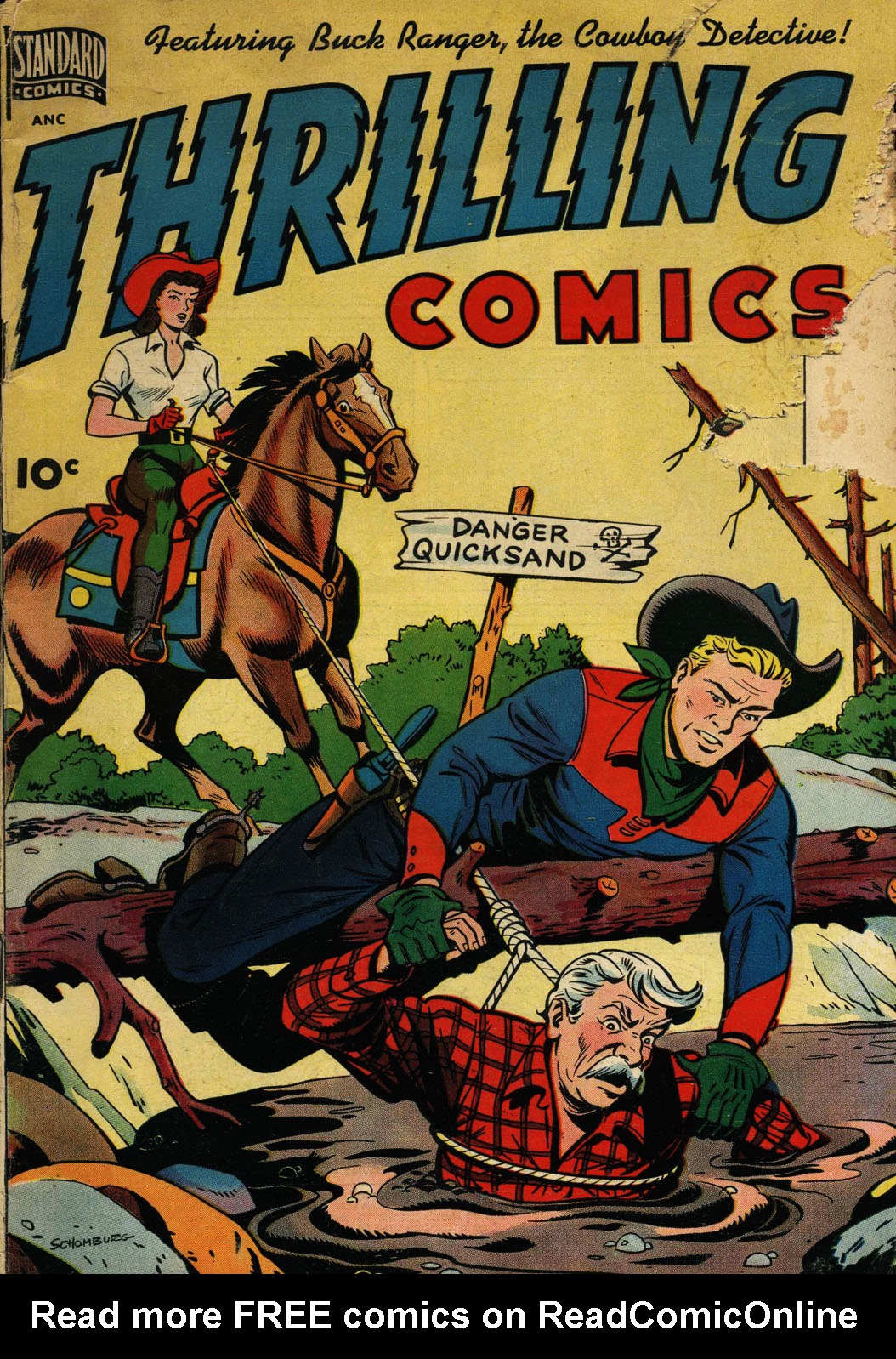 Thrilling Comics (1940) issue 77 - Page 1